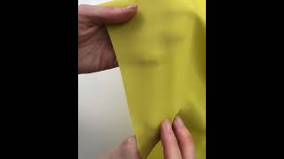8058-60 Искусственный креп-шёлк цвет Лаймовый 120 гр/м2, 150 см на YouTube