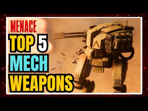 MENACE Top 5 Mech Weapons (Best Linked Builds & Combos)