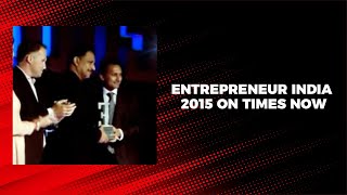 Entrepreneur India 2015 on Times Now image