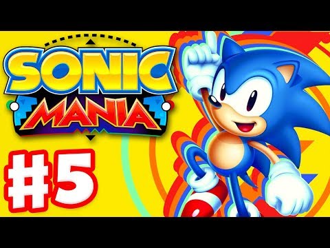 Sonic Mania - Gameplay Walkthrough Part 5 - Press Garden Zone!