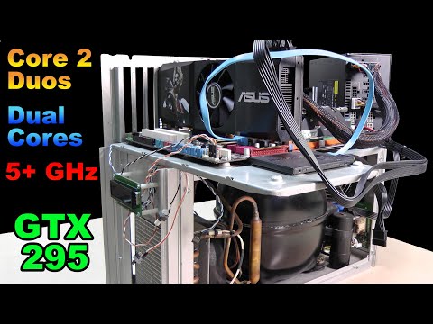 Intel Core 2 Duo + Dual Core overclocking by Prometeia Mach 2 GT + ASUS GTX 295 - RETRO Hardware