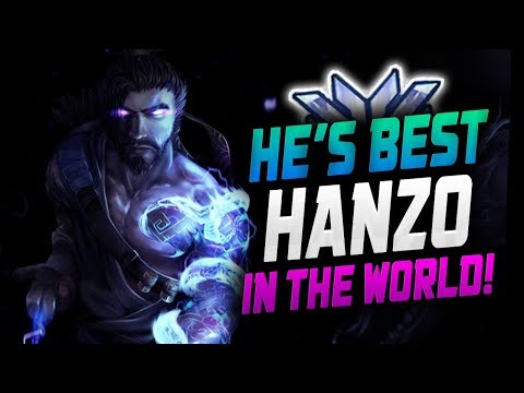HANZO Dominating Season 14 - WRAXU! Best Hanzo in The World! [ OVERWATCH TOP 500 ]