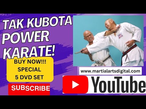 KARATE TAK KUBOTA SPECIAL DVD SET!