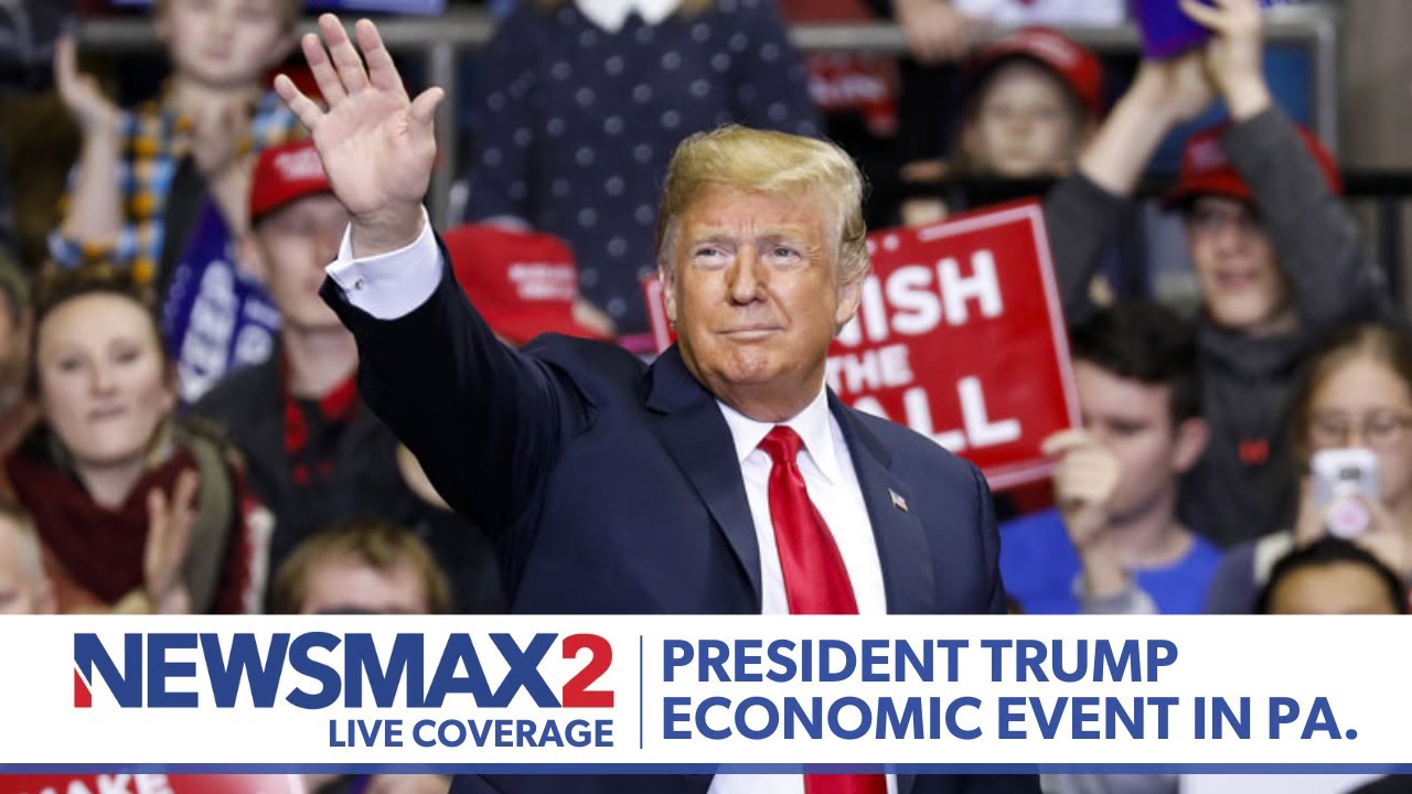 LIVE: President Trump Economic Rally in Pennsylvania | NEWSMAX2