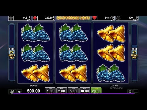 A NICE SESSION OF SUPREME HOT / EGT 🍀