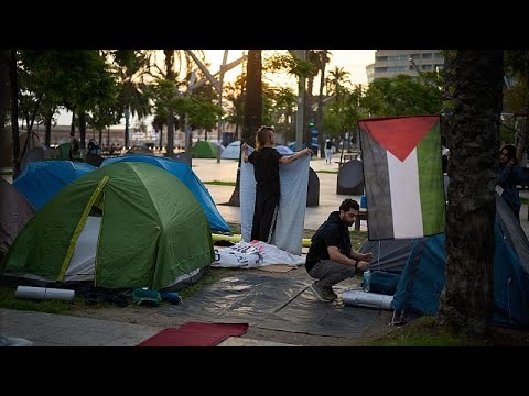 Protestierende in Lissabon und Spanien unterstützen von Israel abgefangene Flottille