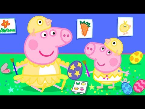 Capa de Feliz Páscoa com a Peppa! 🐥Peppa Pig Português Brasil