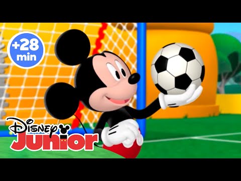 Las Olimpiadas de Mickey Mouse 🎾⚾ | Disney Junior Oficial