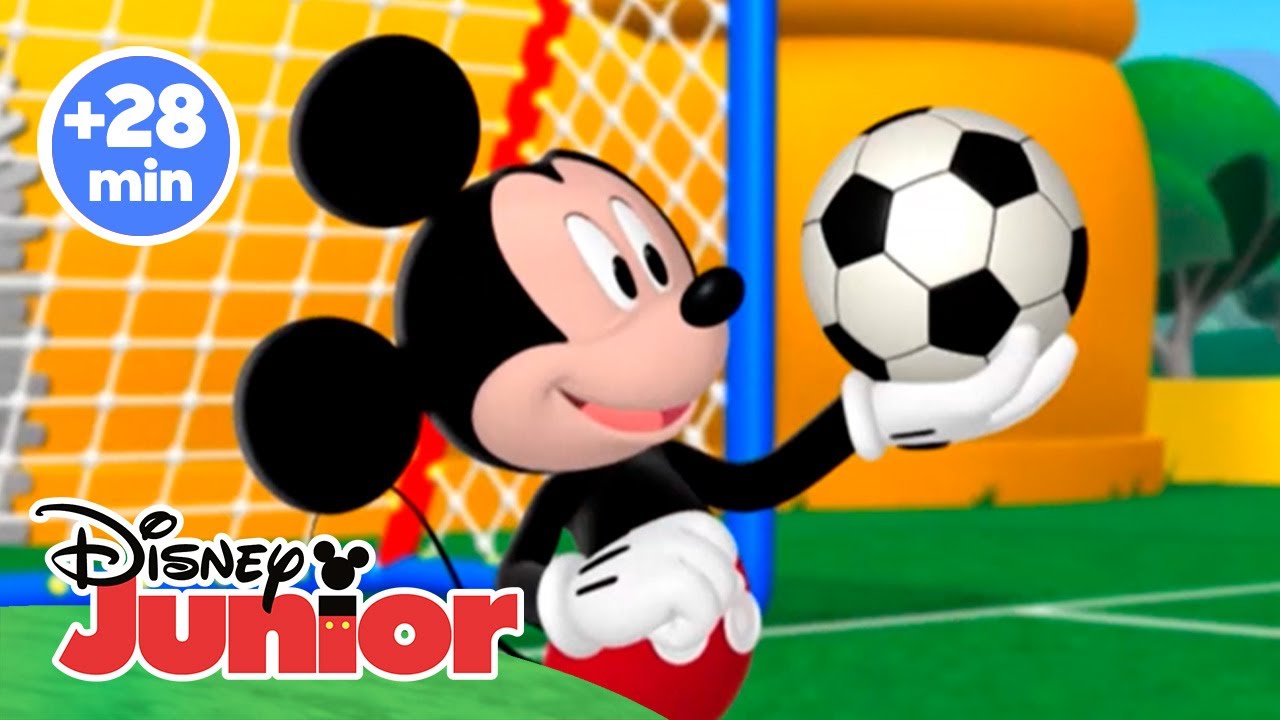 Las Olimpiadas de Mickey Mouse 🎾⚾ | Disney Junior Oficial