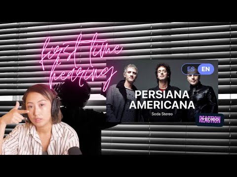 SODA STEREO | First time hearing | Persiana Americana | Reaction Video