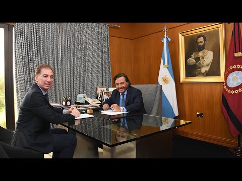 Sáenz planteó a Santilli la agenda de prioridades para Salta y requirió más previsibilidad en los fondos de obras federales