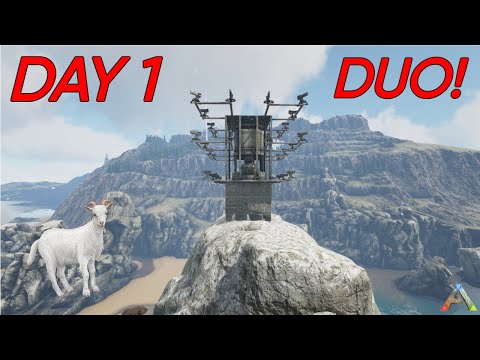 How A 10,000 Hour Duo DOMINATES Ragnarok On Day 1!  - Ark PVP