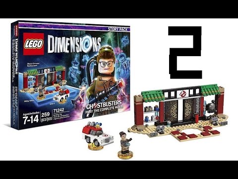 Lego Dimensions: Ghostbusters 2016 Story Pack Part 2 100% Playthrough Ps4/No Commentary