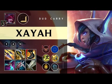 Xayah ADC vs Tristana - EUW Grandmaster Patch 25.24