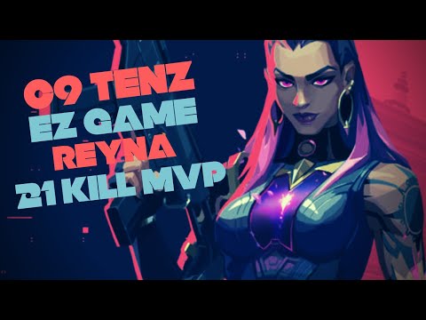 EZ GAME FOR C9 TENZ WITH REYNA ON SPLIT - VALORANT