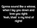 Luke Bryan - Thats My Kind Of Night ( Lyrics )
