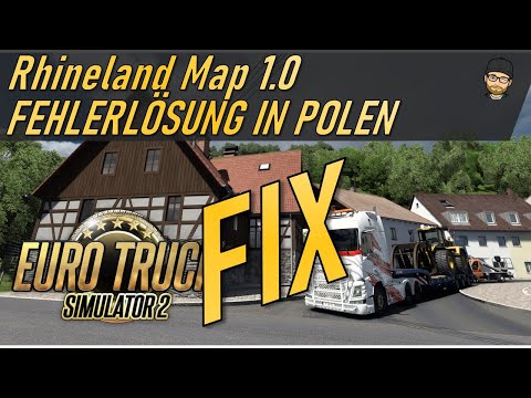 ETS2 | RHINELAND MAP 1.0 - Lösung/Fix zu Problem mit Promods Europe