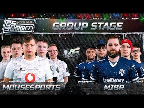 mousesports vs MIBR, Map 1 Mirage - cs_summit 5: Group Stage - mouz vs MIBR
