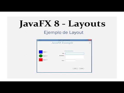 JavaFX 8 Tutorial - Ejemplo de Layouts #13 Español