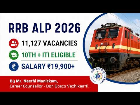 RRB ALP 2026 Notification Out | 11,127 Vacancies | 10th + ITI Candidates Apply 