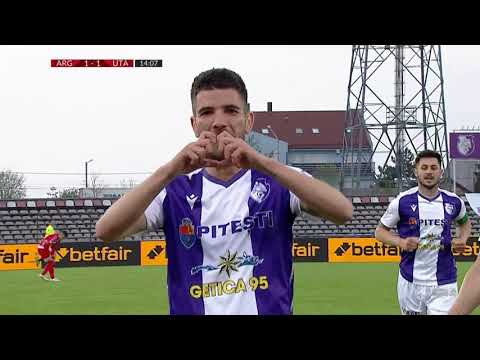 GOOOL! FC Argeș - UTA 1-1. Super gol marcat de Grecu
