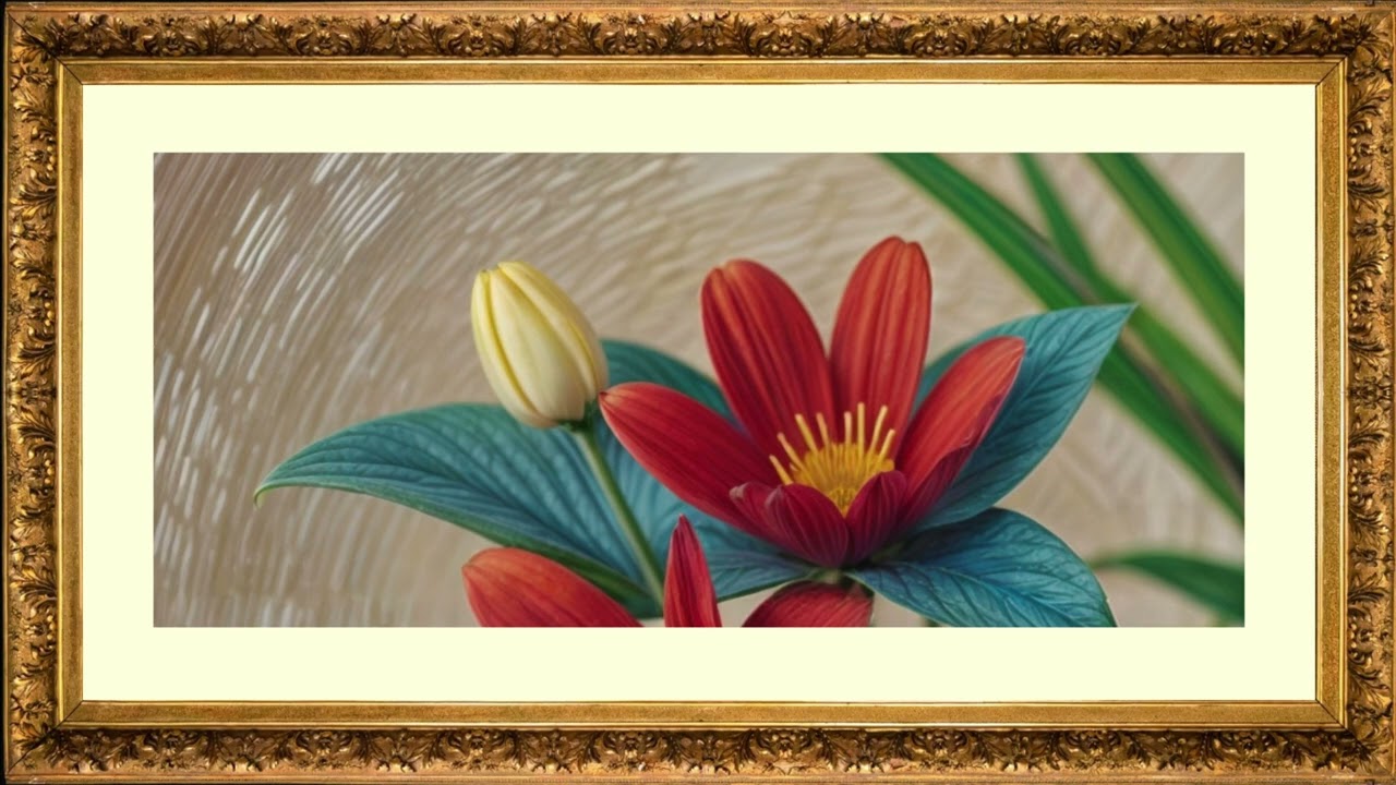 Ultra Realistic Expressionism Style Oil Painting Wallpaper | Samsung Frame TV Art Display - Silent