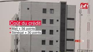 UEMOA : les taux d’intérêt des crédits bancaires continuent de grimper