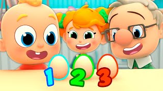 Numbers Song with Little Chick  | Miliki Family Songs  + More Kids Songs | Toddler Learning