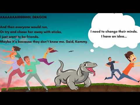 Short children's story, Kammy the Komodo