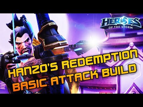 Hanzo's Redemption AA Build! - Solo Queue Silliness [Heroes Of The Storm]