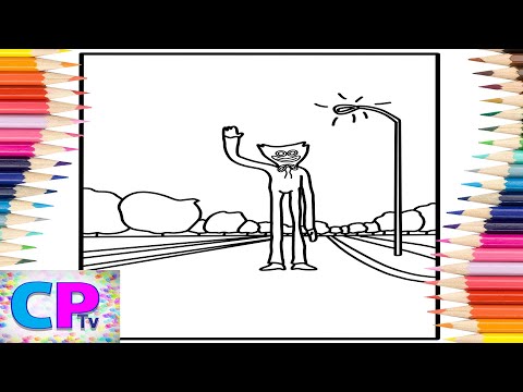 Huggy Wuggy Coloring Pages/Poppy Playtime/Elektronomia - Sky High [NCS Release]