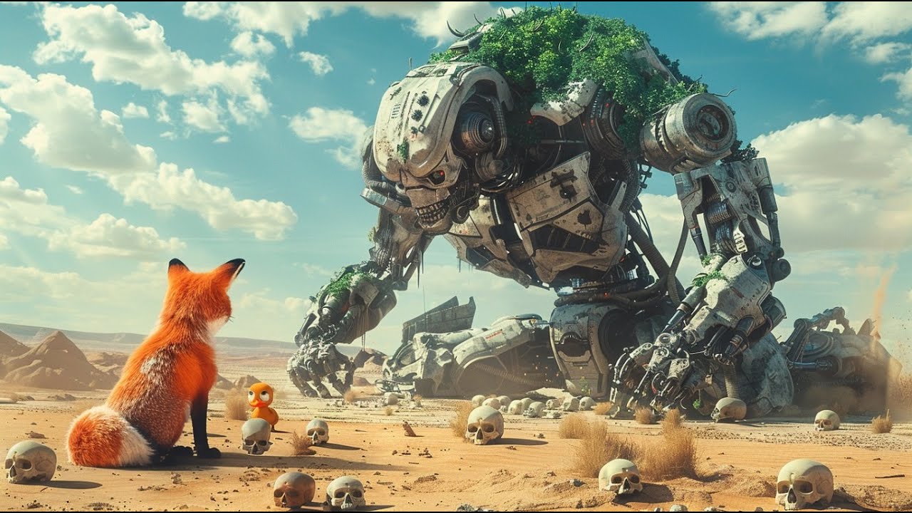 ROBÔ BUGADO adota os ANIMAIS INDEFESOS e os PROTEGE do GRANDE DESASTRE que está por vir