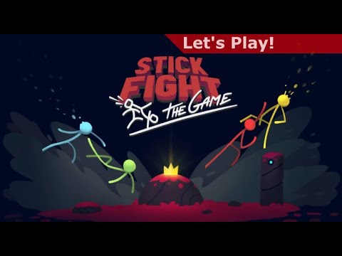 Let's Play: Stick Fight The Game [Random Online Match-Ups, 2-Player / All Stages]