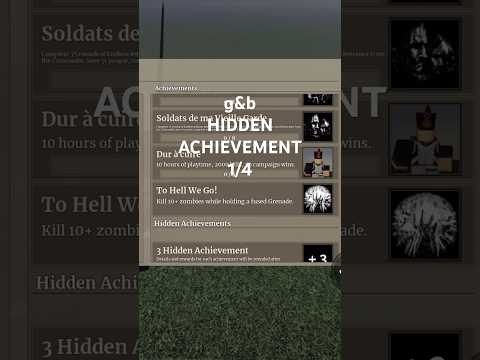 GUTS AND BLACKPOWDER HIDDEN ACHIEVEMENT TO HELL WE GO. #roblox #shorts #viral #gutsandblackpowder