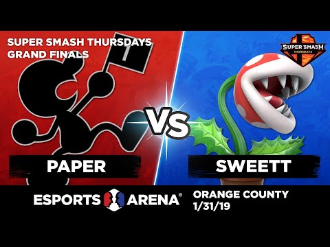 Paper vs SweetT - OC - Wk 4 - Grand Finals - Super Smash Thursdays