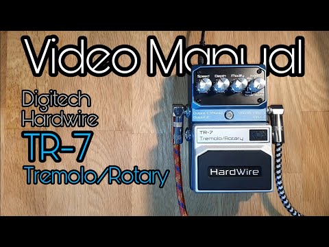 DigiTech Hardwire TR-7 Tremolo/Rotary 2010s - Blue image 8
