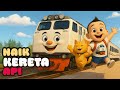 Naik Kereta Api Oh Senangnya Berpetualang Naik Kereta Lagu Anak Ceria