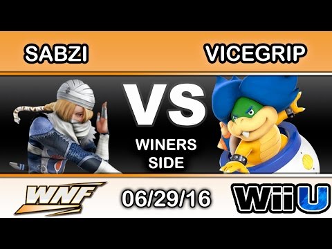 WNF 2.8 - Sabzi (Sheik) Vs. A2 | Vicegrip (Ludwig) Winners Side - Smash Wii U