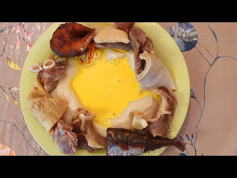 Cameroon Achu soup recipe/ yellow soup/ Achu and yellow soup