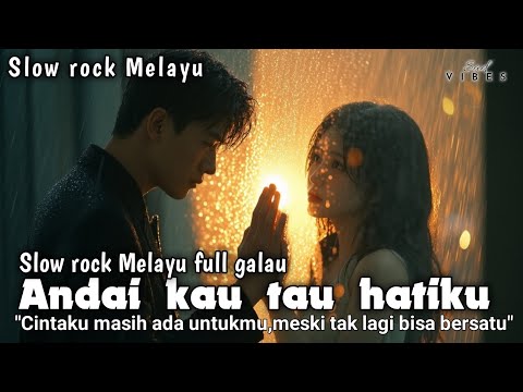 ANDAI KAU TAU HATIKU || SLOW ROCK TERBARU 2025 || Official Music Video || Sad vibes