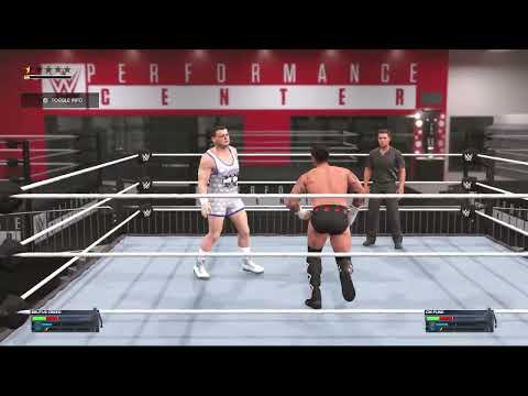 Brutus Creed vs CM Punk  WWE 2K24  Performance Center
