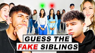 8 Real Siblings vs 2 FAKE Siblings | Guess the Liar