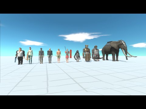 ALL RANGED UNITS #2 vs EVERY UNIT - Animal Revolt Battle Simulator