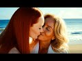 MATURE WOMEN BY THE POOL Lesbian Love
