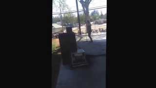 Summer Schappell singing at Clair Engle Park for Big Bike Weekend (part 1)