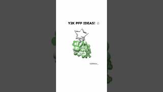 y2k pfp ideas ෆ #aesthetic #y2k #pfp #green #bubblesss_.