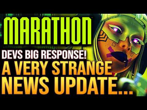 Marathon - A Very Strange News Update...Devs Confirm Big Changes!