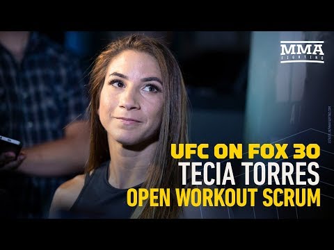 UFC on FOX 30: Tecia Torres Discusses Training With Rose Namajunas For Joanna Jedrzejczyk Fight
