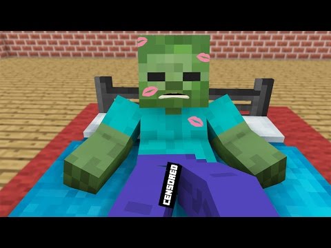 FNAF Monster School: Kissing Class - Fry Egg - Make Music - Minecraft Animation