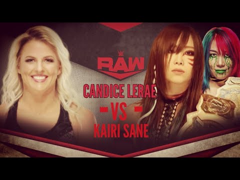 WWE 2K19 Candice Lerae vs Kairi Sane: Raw